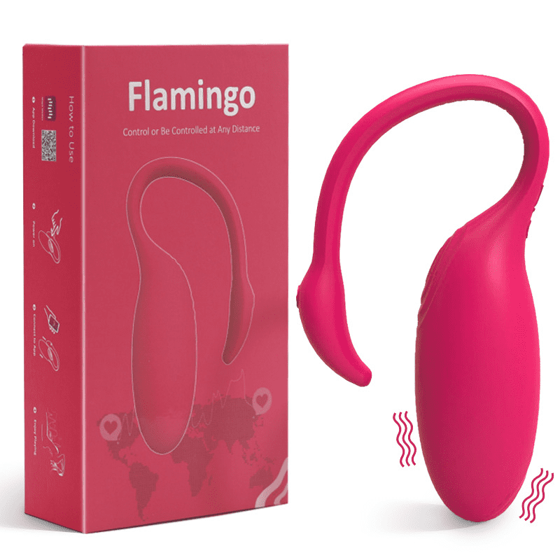 Trứng Rung Thiên Nga Flamingo Điều Khiển Qua App tại Đà Nẵng - Flamingo Swan Vibrating Egg Controlled Via App