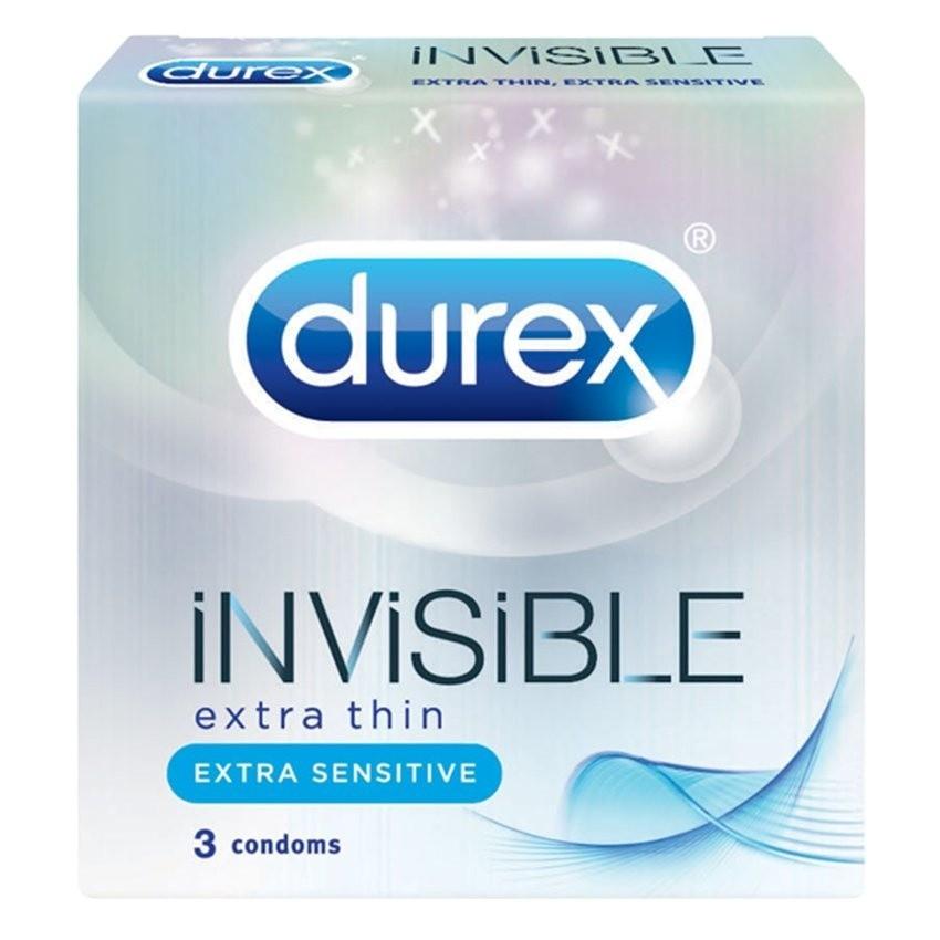 Bao Cao Su Tại Đà Nẵng Durex Invisible – Mỏng Như Không Thấy (DR25)