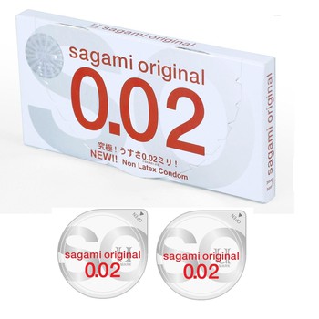 BAO CAO SU SIÊU MỎNG SAGAMI ORIGINAL 0.02 2 CHIẾC