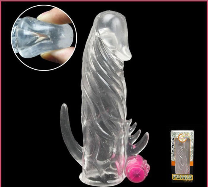 BCS Đôn Dên Nhánh Penis Sleeve - Tăng Kích Cỡ Cậu Nhỏ Và Tăng Khoái Cảm Cho Bạn Tình