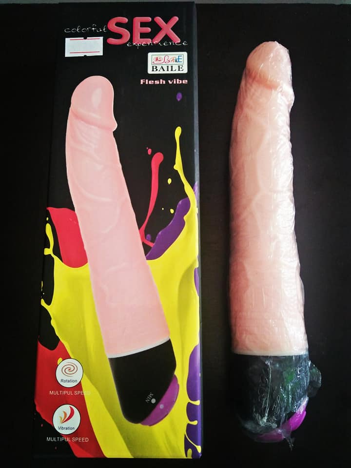 DƯƠNG VẬT GIẢ RUNG XOAY FLESH VIBE
