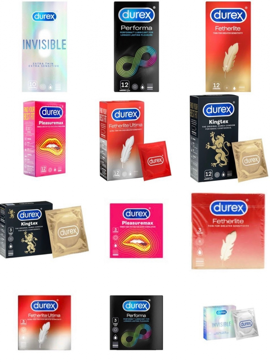 Các loại bao cao su Durex tại Đà Nẵng trên thị trường